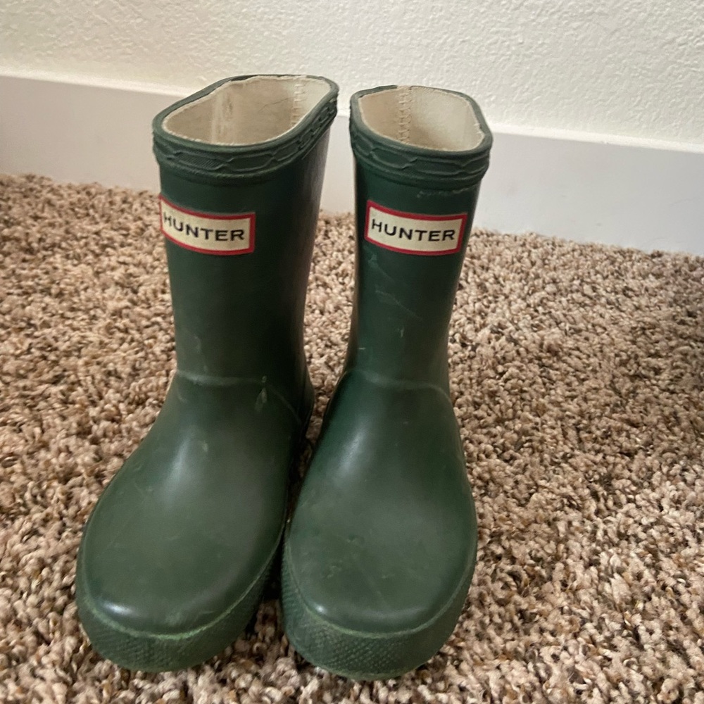 Hunter rain boots